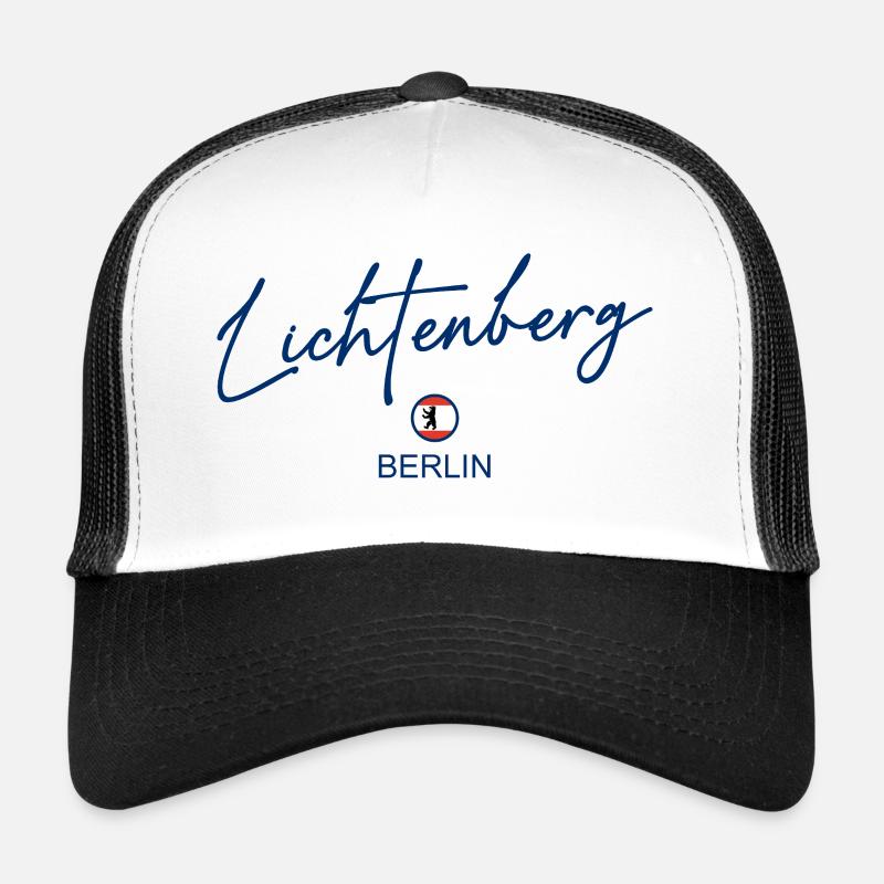 Lichtenberg - Drapeau de Berlin - Ours de Berlin Casquette trucker 