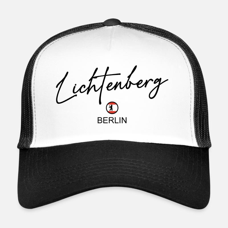 Lichtenberg - Drapeau de Berlin - Ours de Berlin Casquette trucker 
