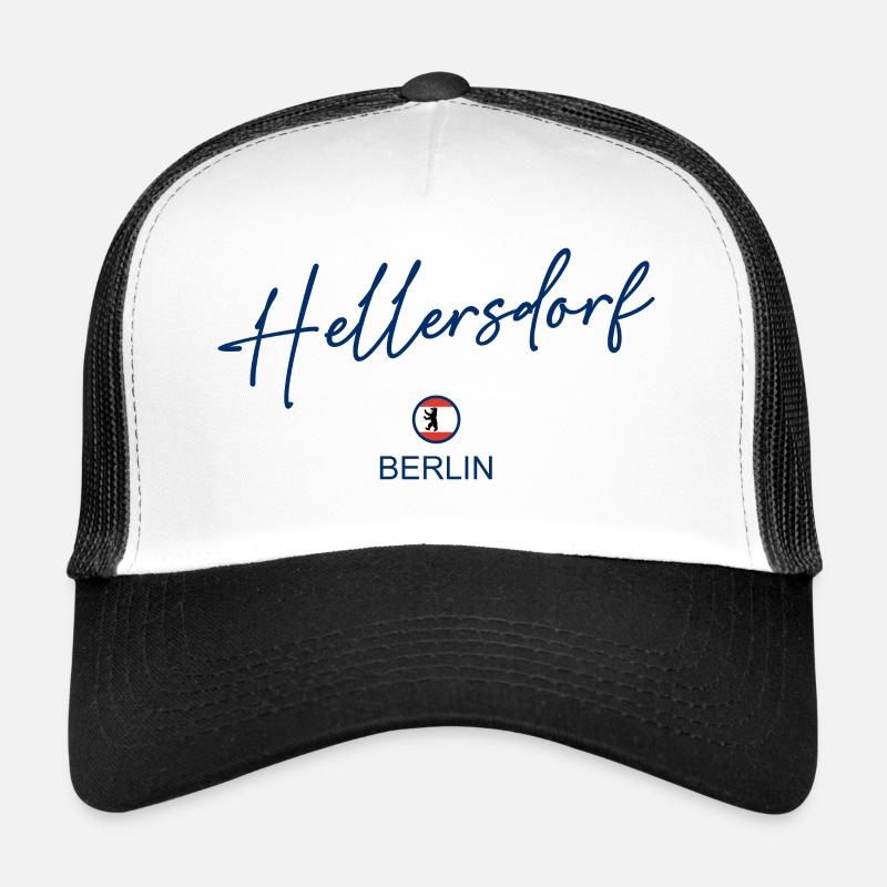 Hellersdorf - Drapeau de Berlin - Ours de Berlin Casquette trucker 