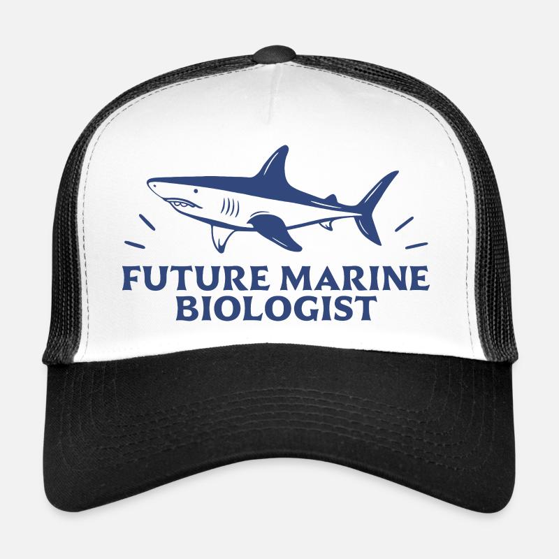 Future marine biologist student shark lover Trucker Cap
