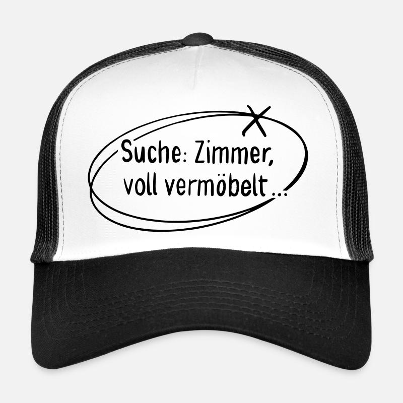 Salle de fouille, complètement amoché Casquette trucker 