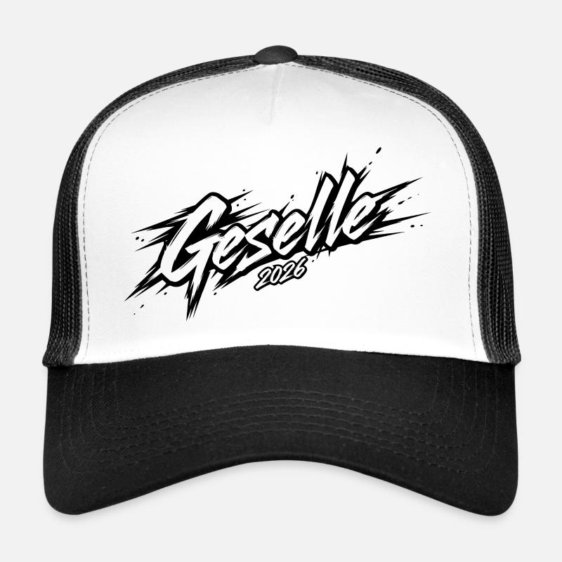 Geselle 2026 - Trucker Cap - Weiß/Schwarz