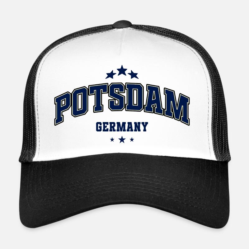 Potsdam Germany Emblem Trucker Cap