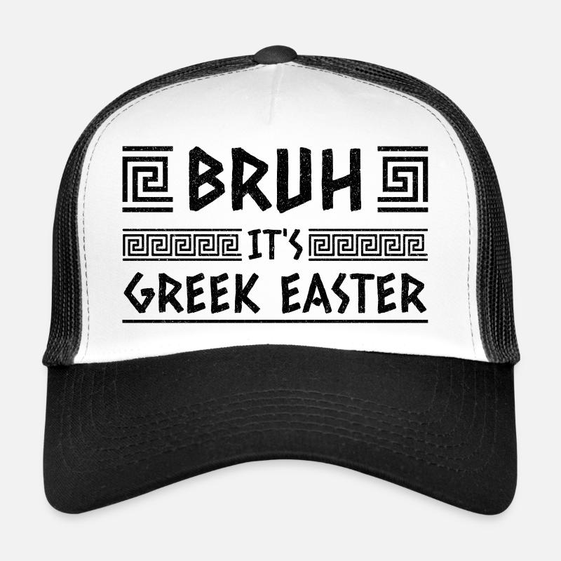 Bruh, es ist griechisch, Oster-Pascha-Orthodoxie Trucker Cap