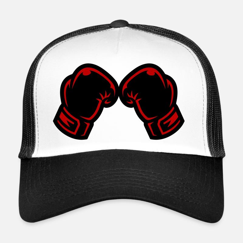 Logo de l’icône des gants de boxe Casquette trucker 