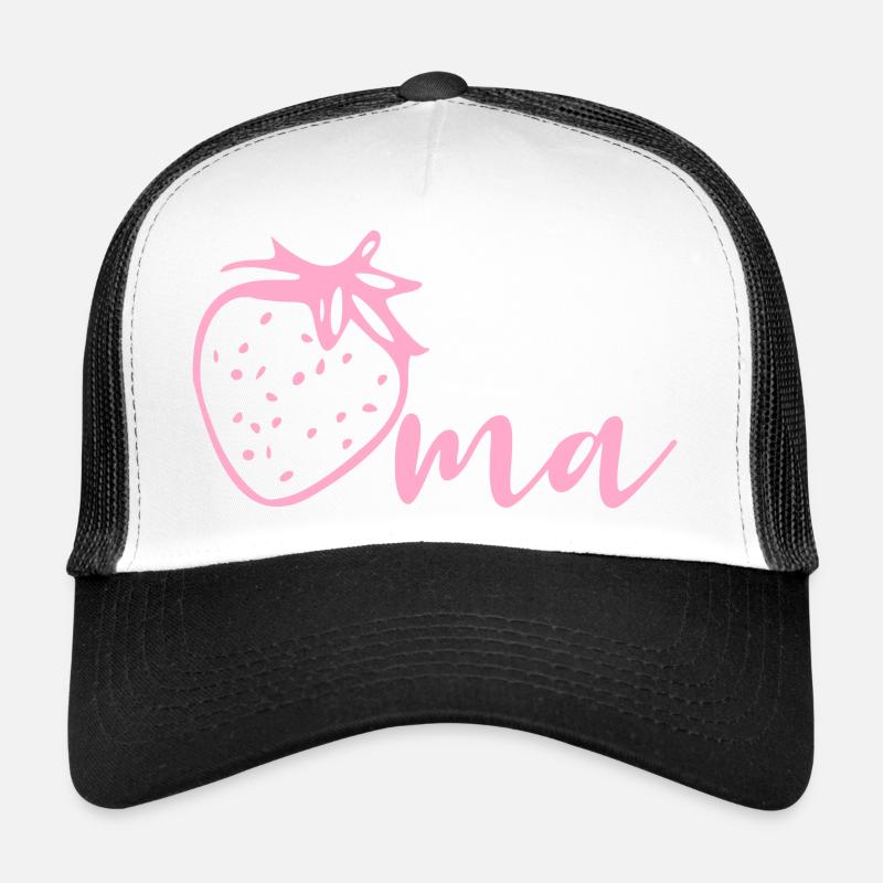 Erdbeeren Oma Trucker Cap