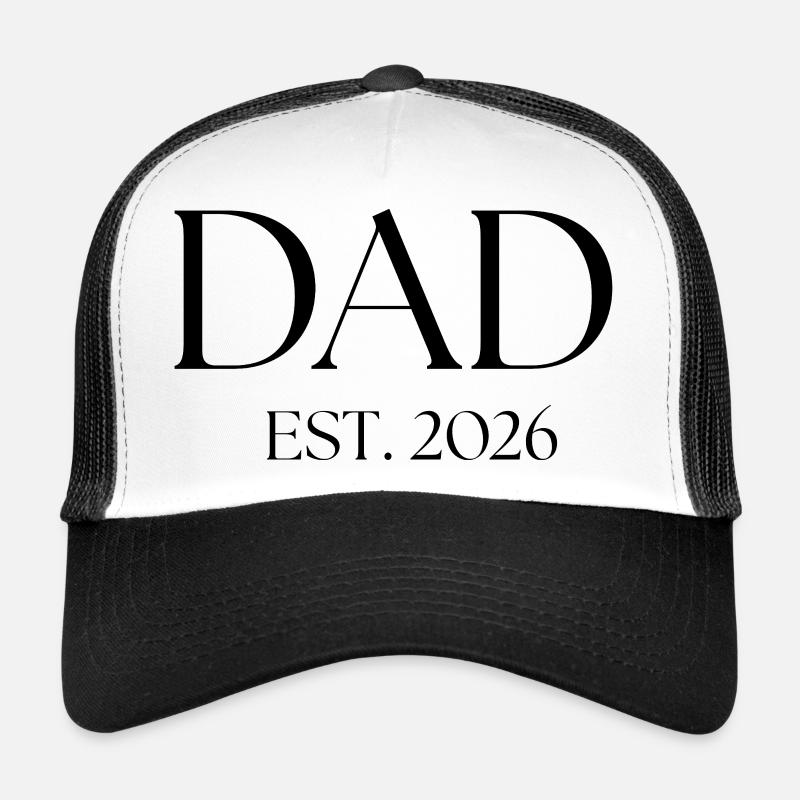 Dad soon - Trucker Cap - Weiß/Schwarz