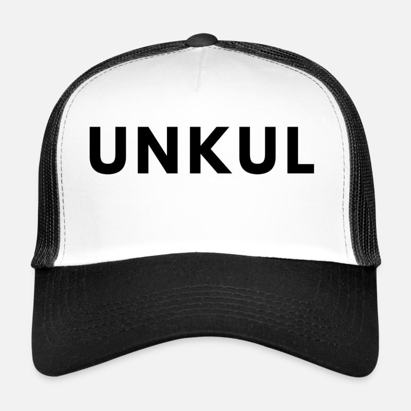 unkul, lustige Sprüche, Geschenk Trucker Cap