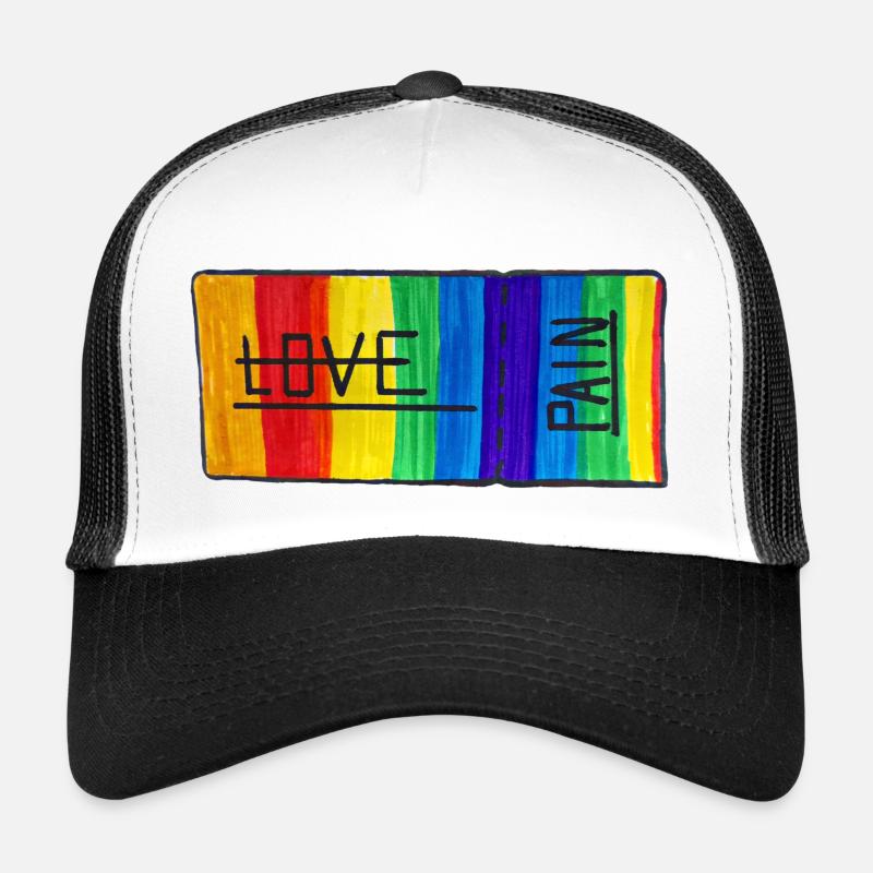 Billet de cinéma d’amour Casquette trucker 