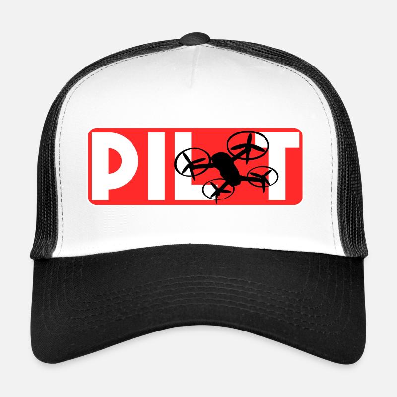 Sportpilot - Trucker Cap - Weiß/Schwarz