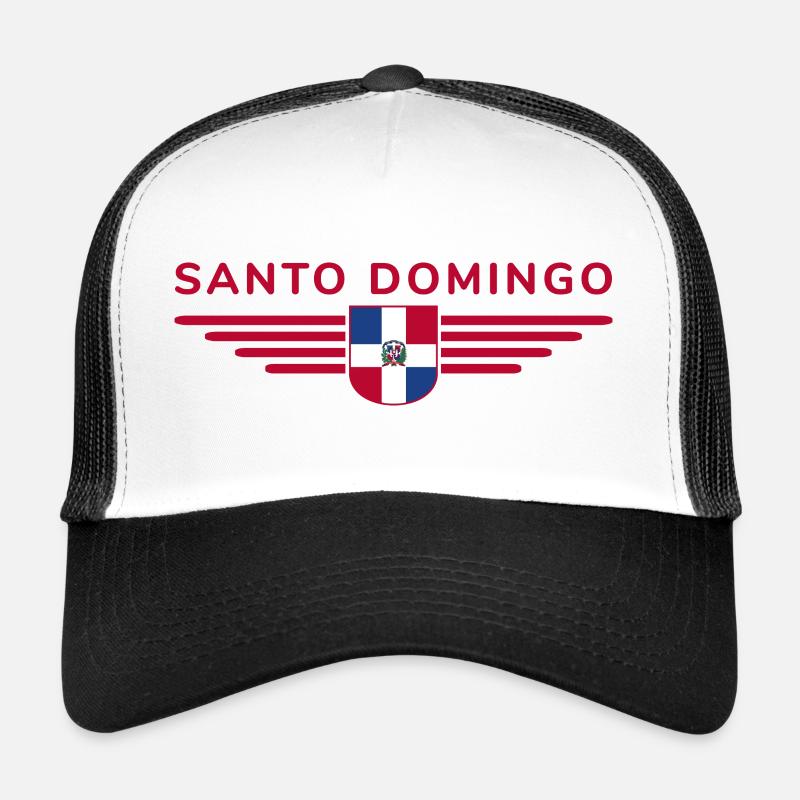 Conception de t-shirt Santo Domingo Casquette trucker 