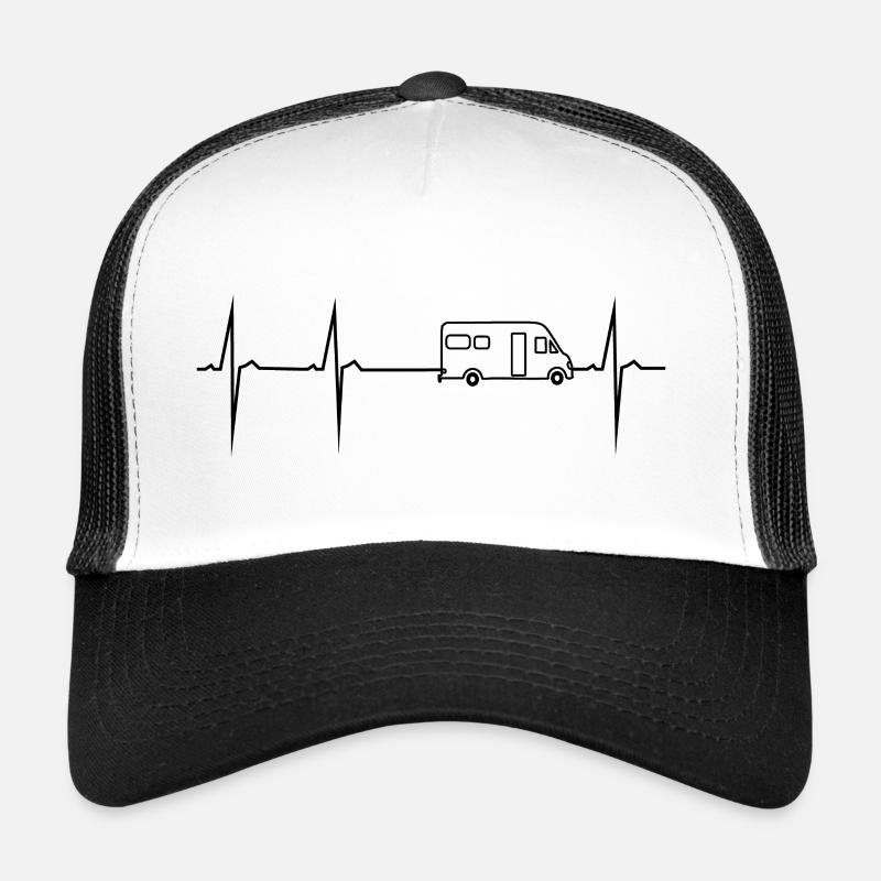 my heart beats for motorhome Trucker Cap