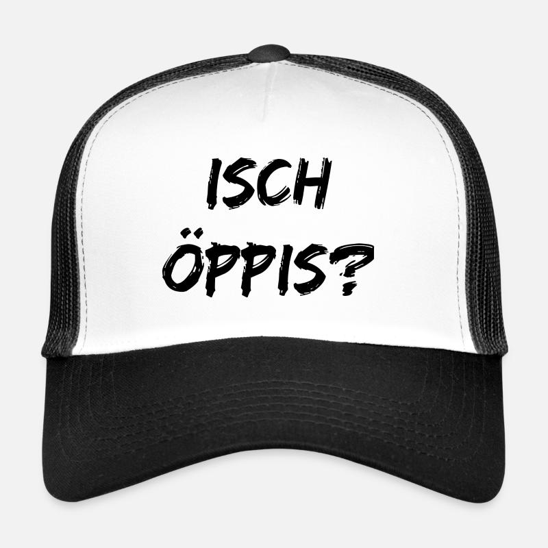 isch öppis Mundart Trucker Cap
