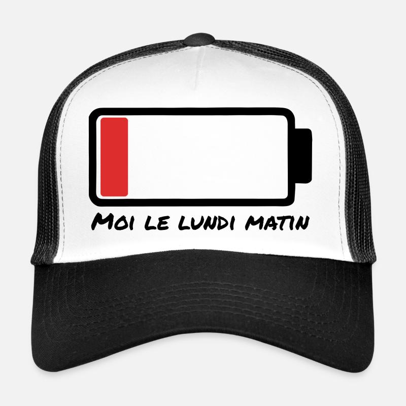Lundi matin – batterie à plat Casquette trucker 