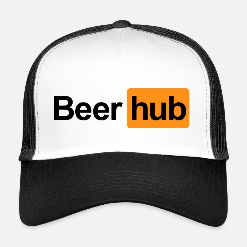 Bière Bière Beerhub Fun - noir Casquette trucker 