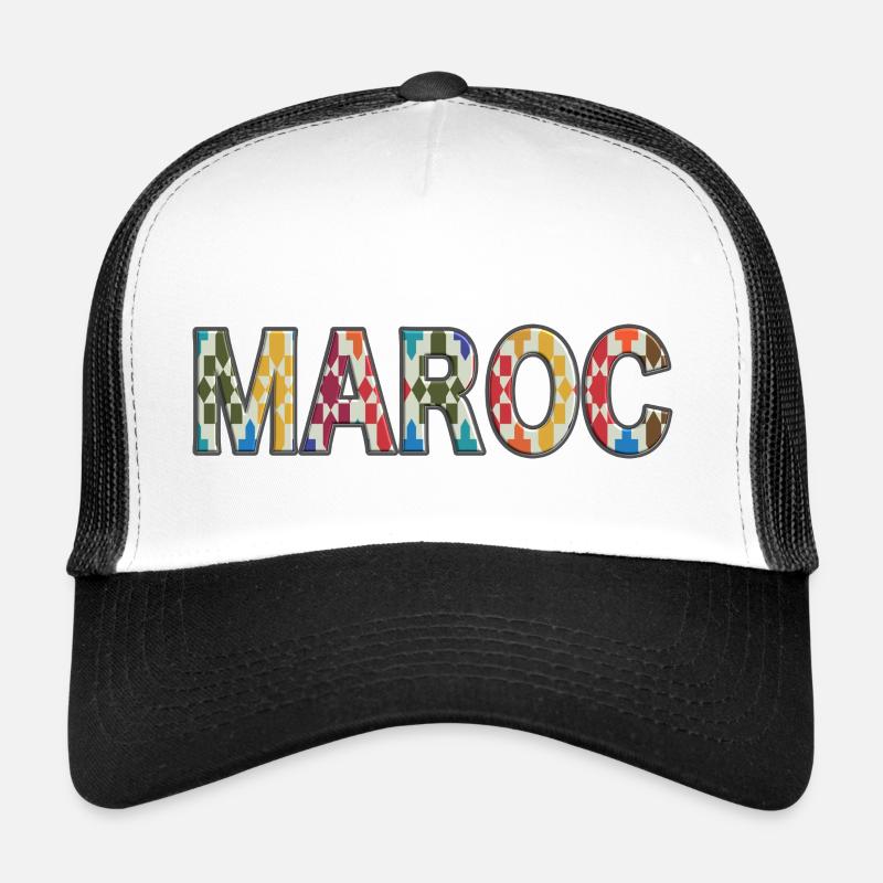 MAROC DESIGN Casquette trucker 