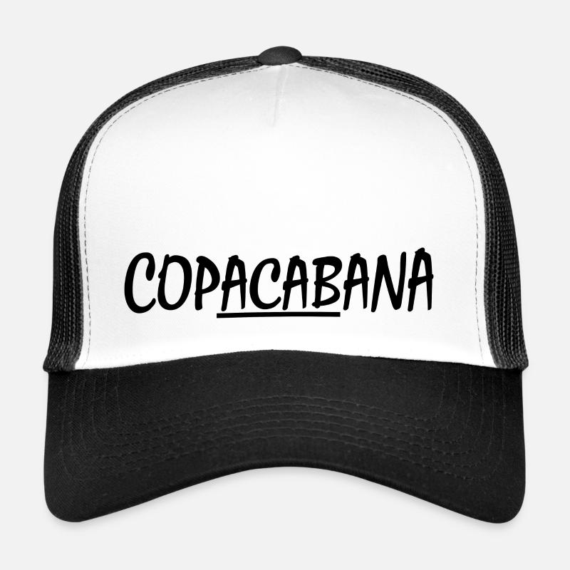 copacabana acab black Trucker Cap