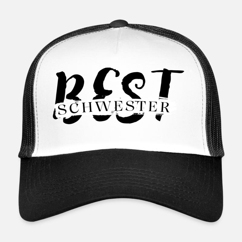 beste schwester Trucker Cap