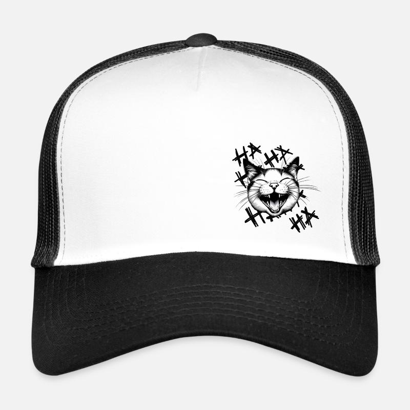 Lachende 🐈😂 Katze Trucker Cap