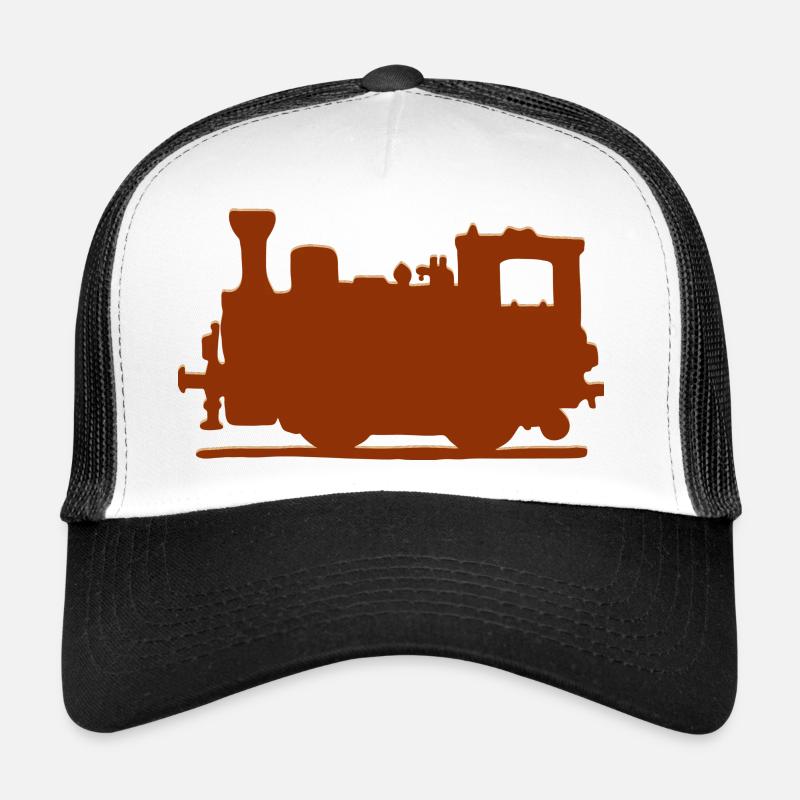 Vintage Steam Train Trucker Cap
