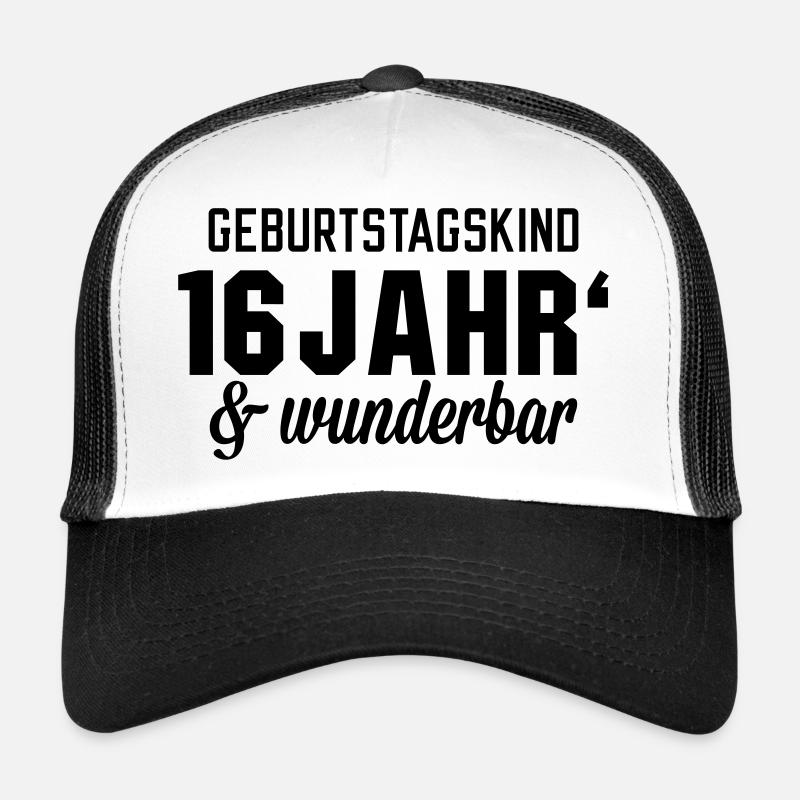 Geburtstagskind 16 wunderbar Trucker Cap