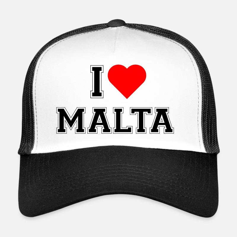I love Malta Trucker Cap