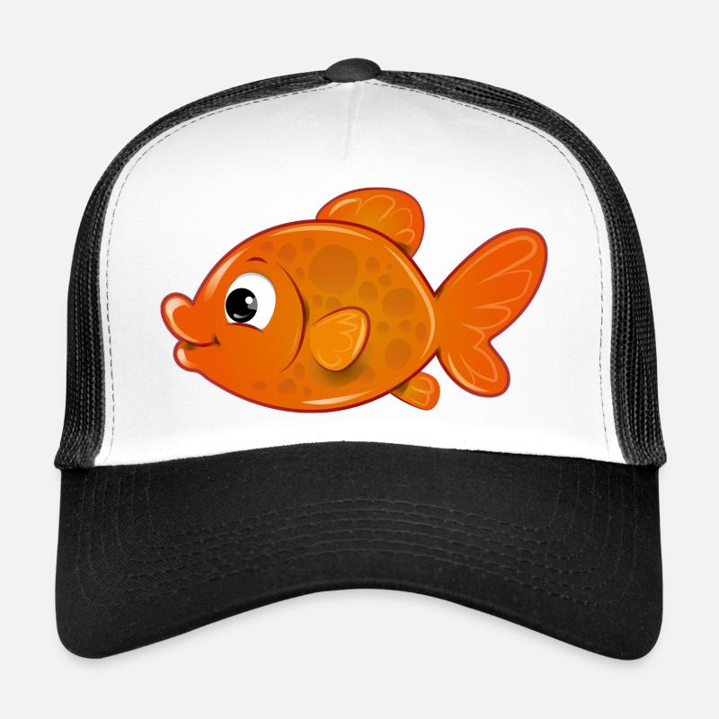 poissons d'orange Casquette trucker 