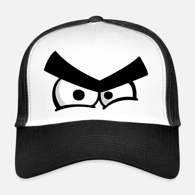Angry eyes Trucker Cap