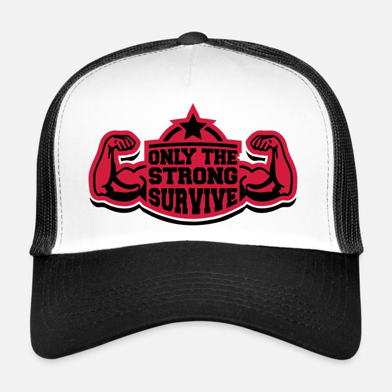only_the_strong_survive_pr2 Casquette trucker 