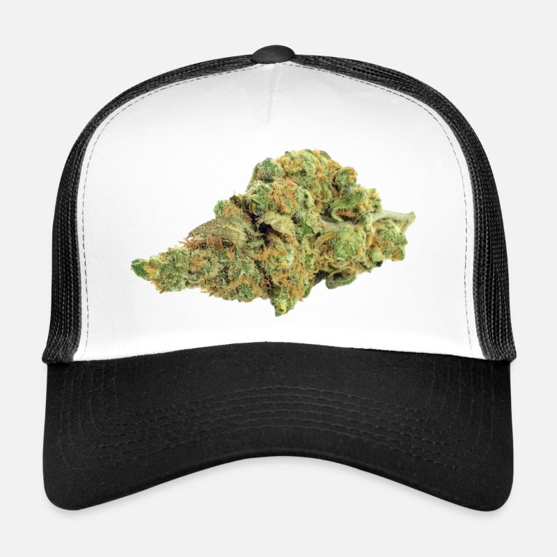 Single Cannabis / Weed Bud / Blüte Trucker Cap