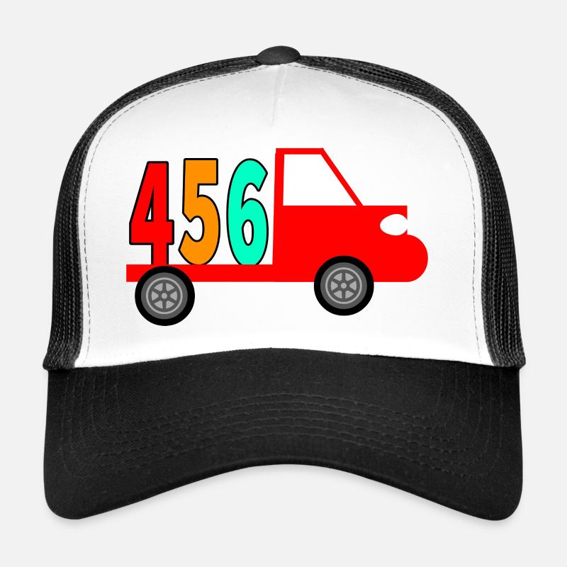 Truck - Trucker Cap - Weiß/Schwarz