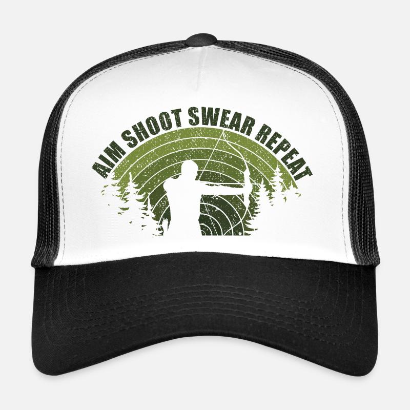 Fun archery archer archery bow hunting arrow Trucker Cap
