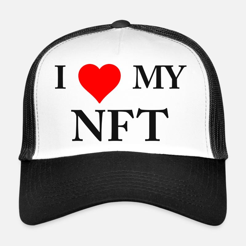 NFT 1 - Trucker Cap - Weiß/Schwarz