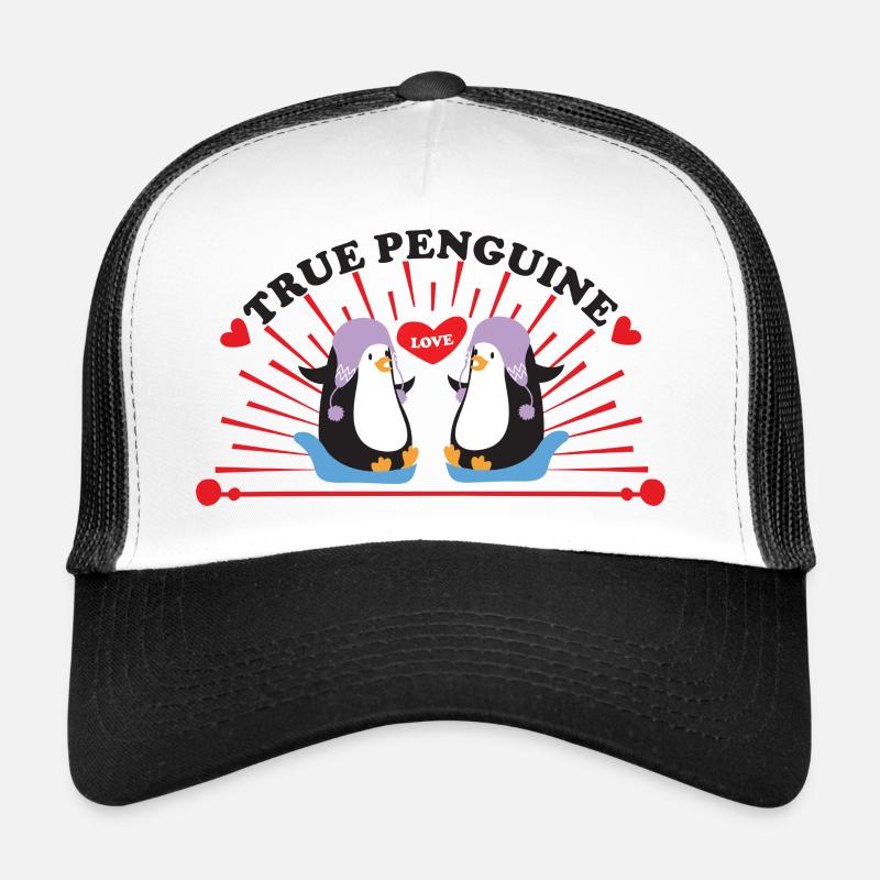 Pingouins Pingouins Amour Casquette trucker 