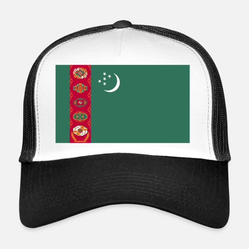 Turkmenistan Flagge Trucker Cap