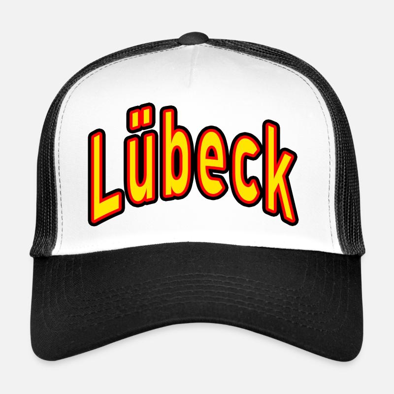 Lübeck - Trucker Cap - Weiß/Schwarz