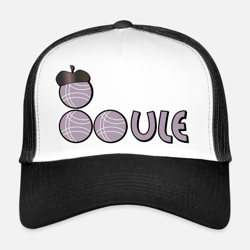 Boule de pétanque Casquette trucker 