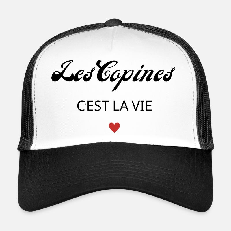 Les copines c'est la vie Casquette trucker 