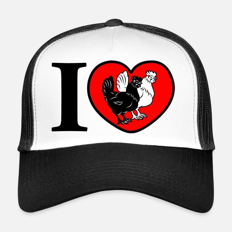 Herzhühner lieben Trucker Cap