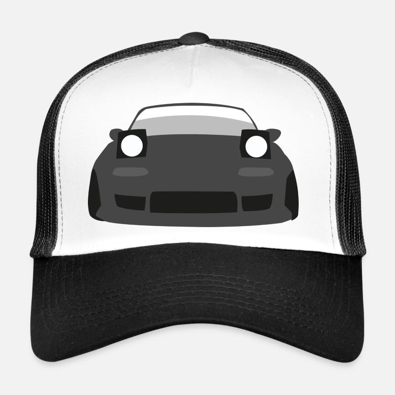 miata - Casquette trucker  - blanc/noir
