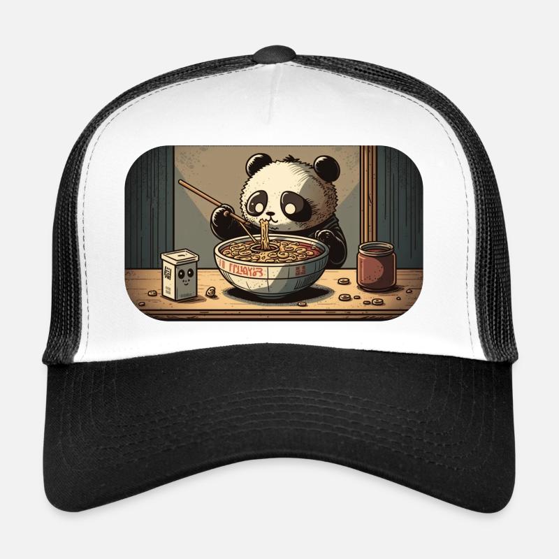 Panda Ramen Manga Trucker Cap