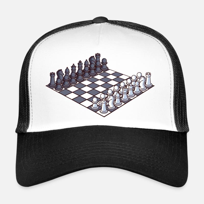 Jeu de société Chess Backgammon Game Night Casquette trucker 