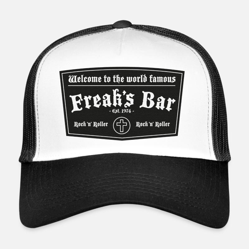 Freak's Bar Black Trucker Cap