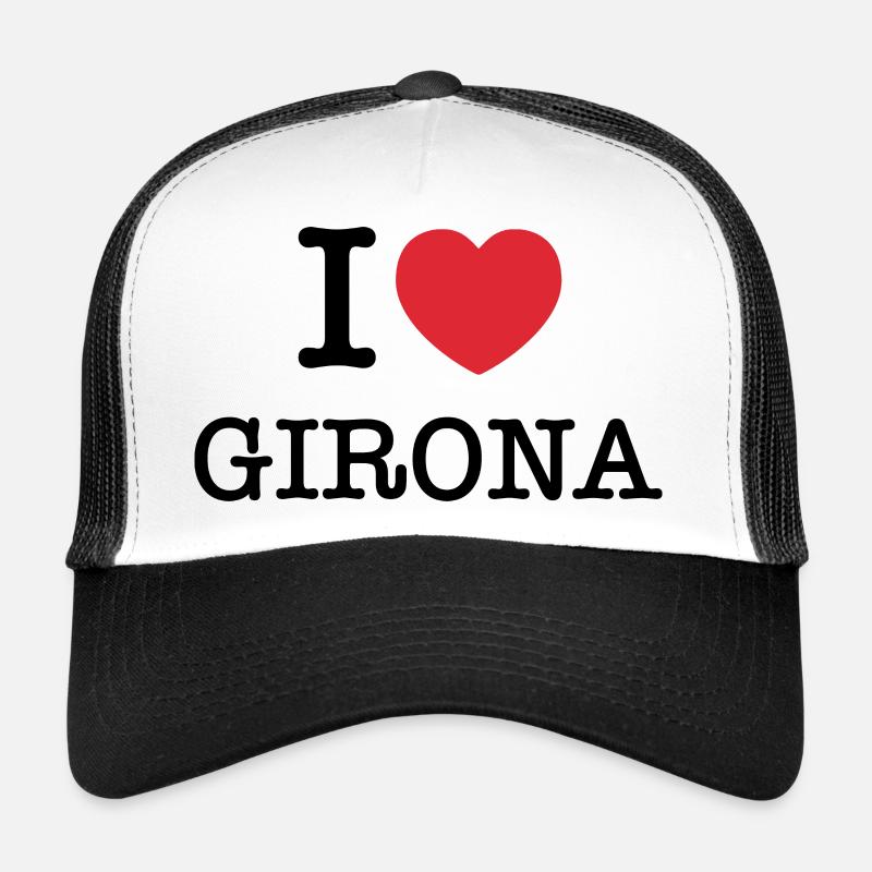 J’aime Gérone | Gérone | I Heart Girona | Espagne Casquette trucker 