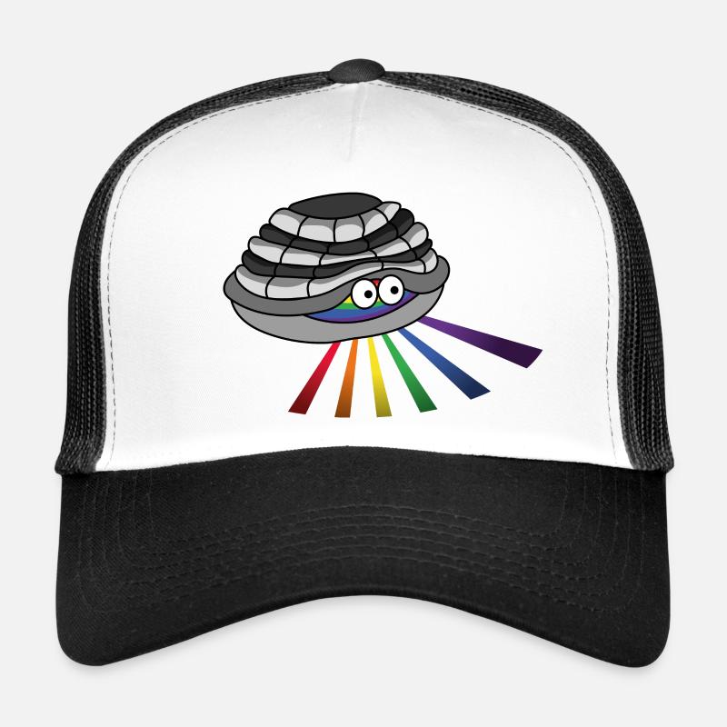 Tortues cachées lueur queer Casquette trucker 