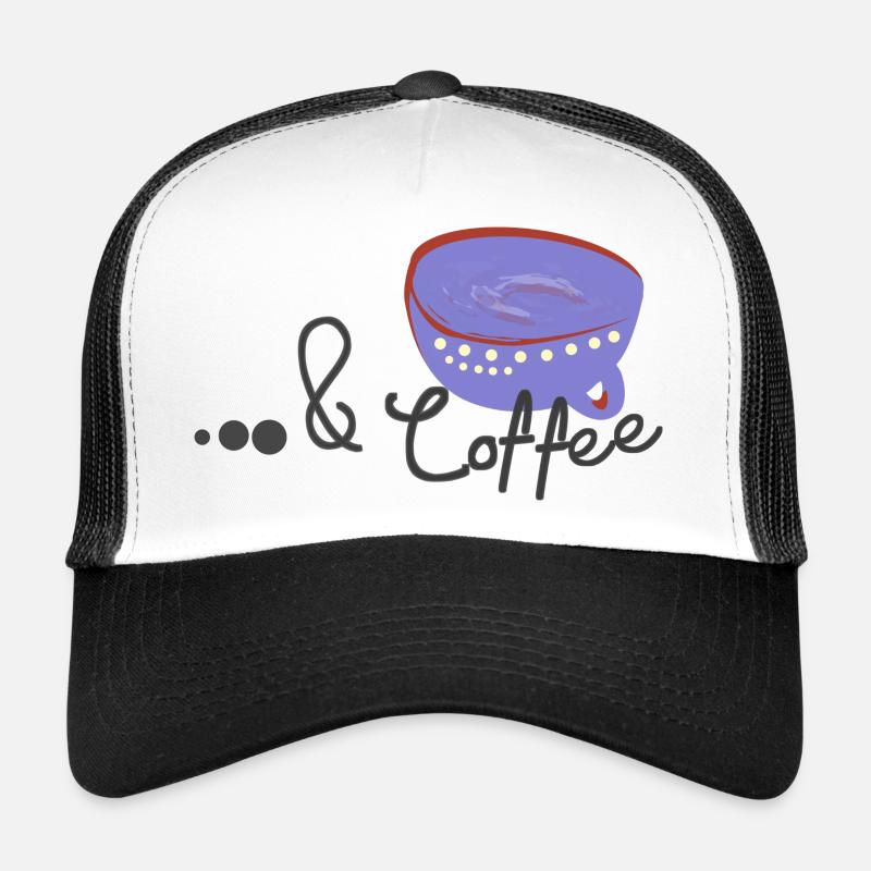 Tasse à café avec citation Casquette trucker 