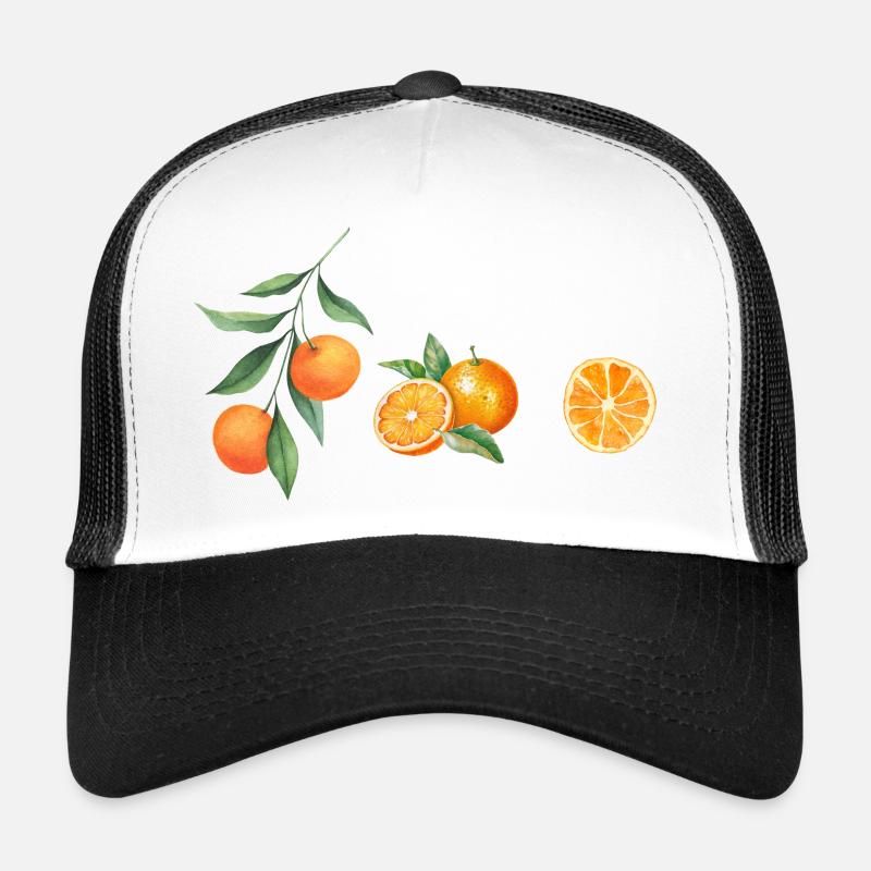 orange orange orange Trucker Cap