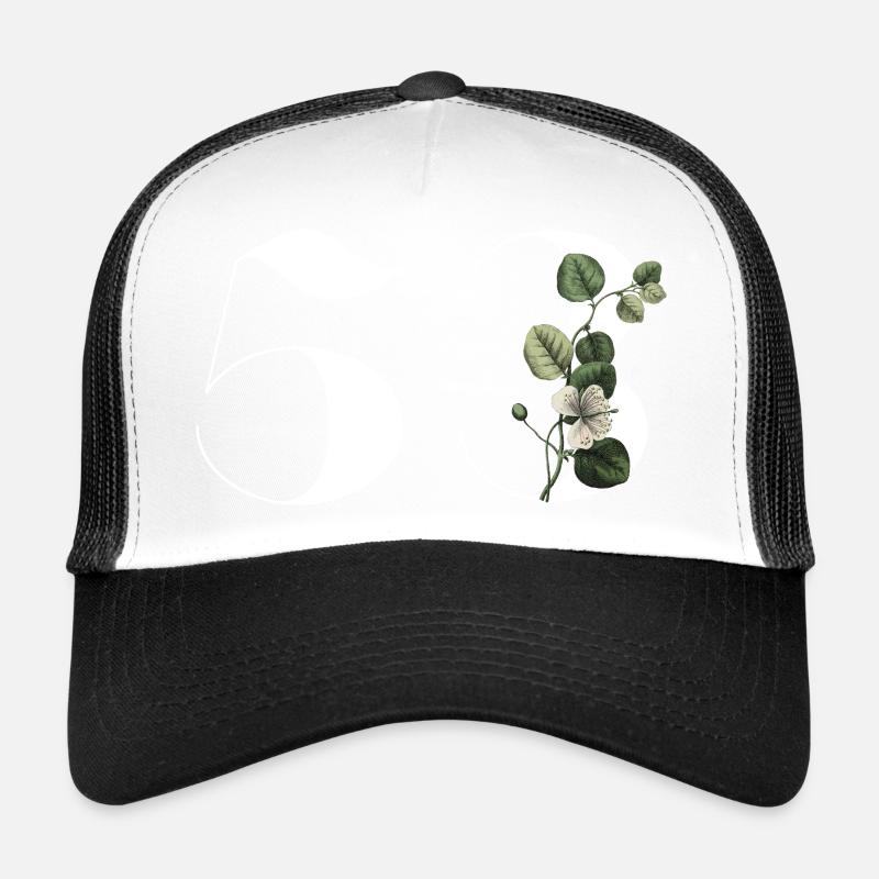 Nummer 53 Blumengrün - 53. Blumengeburtstag Trucker Cap