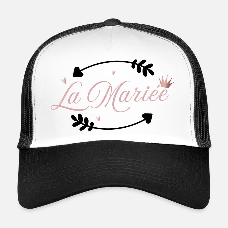 The Bride Pink Arrow Trucker Cap