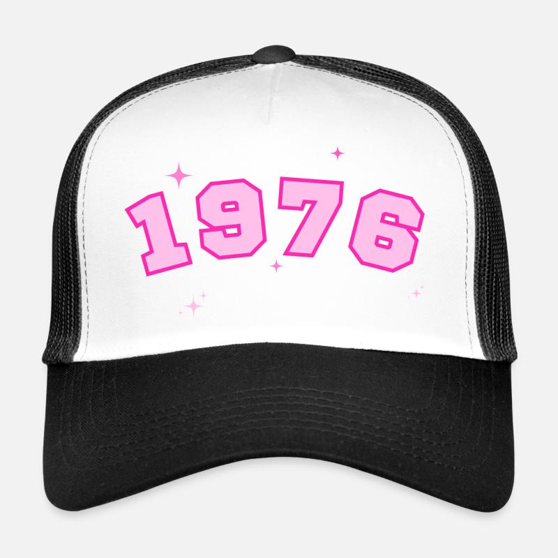 1976 rose étoile Casquette trucker 